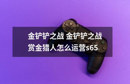 金铲铲之战 金铲铲之战赏金猎人怎么运营s6.5-第1张-游戏信息-龙启网