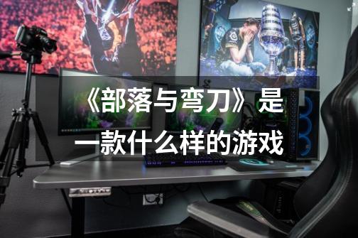 《部落与弯刀》是一款什么样的游戏-第1张-游戏信息-龙启网