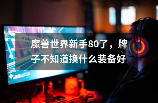 魔兽世界新手80了,牌子不知道换什么装备好-第1张-游戏信息-龙启网