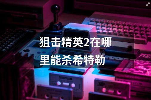 狙击精英2在哪里能杀希特勒-第1张-游戏信息-龙启网