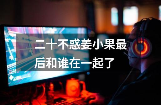 二十不惑姜小果最后和谁在一起了-第1张-游戏信息-龙启网