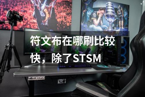 符文布在哪刷比较快,除了STSM-第1张-游戏信息-龙启网