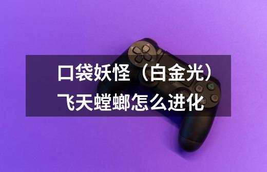 口袋妖怪（白金光）飞天螳螂怎么进化-第1张-游戏信息-龙启网