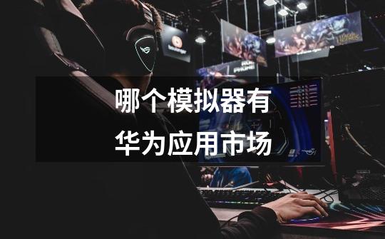哪个模拟器有华为应用市场-第1张-游戏信息-龙启网
