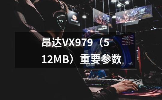 昂达VX979(512MB)重要参数-第1张-游戏信息-龙启网