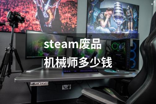 steam废品机械师多少钱-第1张-游戏信息-龙启网