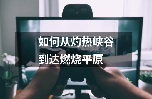 如何从灼热峡谷到达燃烧平原-第1张-游戏信息-龙启网