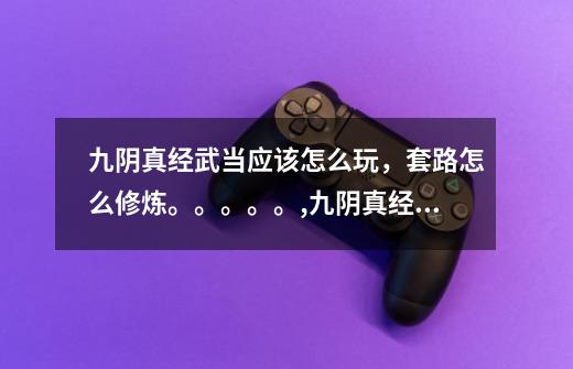 九阴真经武当应该怎么玩,套路怎么修炼。。。。。,九阴真经武当新区攻略-第1张-游戏信息-龙启网
