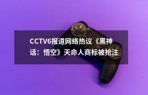 CCTV6报道网络热议《黑神话:悟空》天命人商标被抢注-第1张-游戏信息-龙启网