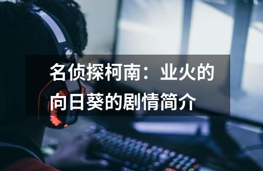 名侦探柯南:业火的向日葵的剧情简介-第1张-游戏信息-龙启网