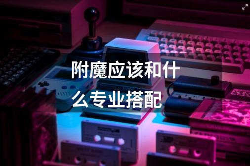 附魔应该和什么专业搭配-第1张-游戏信息-龙启网