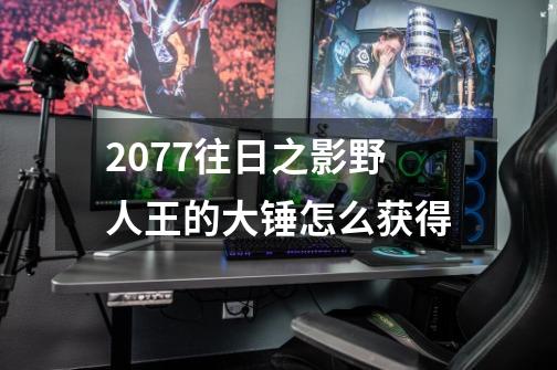 2077往日之影野人王的大锤怎么获得-第1张-游戏信息-龙启网