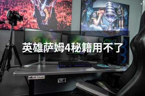 英雄萨姆4秘籍用不了-第1张-游戏信息-龙启网