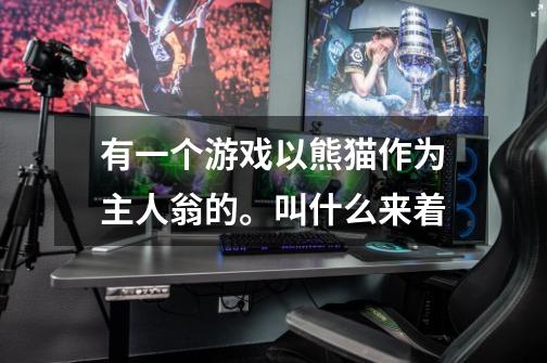 有一个游戏以熊猫作为主人翁的。叫什么来着-第1张-游戏信息-龙启网
