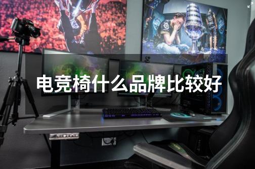电竞椅什么品牌比较好-第1张-游戏信息-龙启网