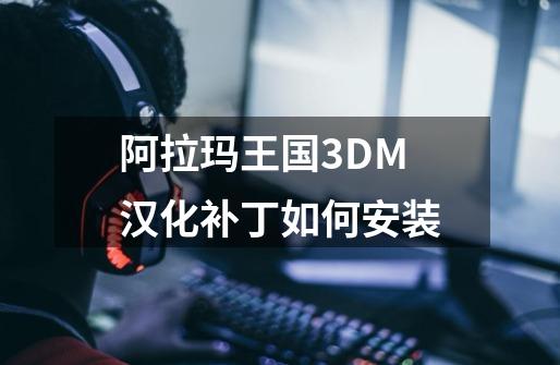 阿拉玛王国3DM汉化补丁如何安装-第1张-游戏信息-龙启网