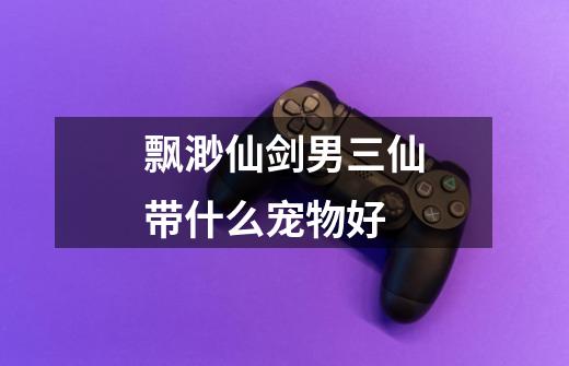 飘渺仙剑男三仙带什么宠物好-第1张-游戏信息-龙启网
