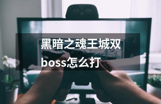 黑暗之魂王城双boss怎么打-第1张-游戏信息-龙启网