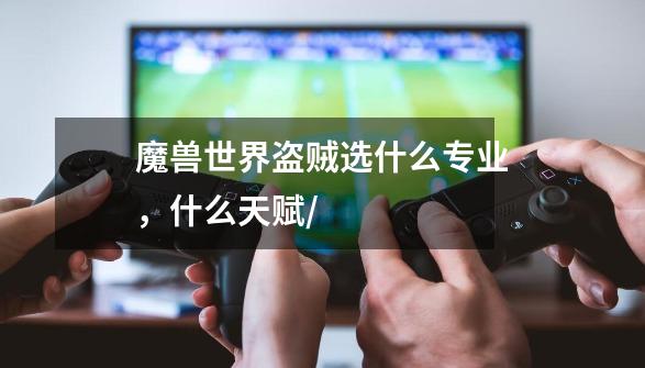 魔兽世界盗贼选什么专业,什么天赋/-第1张-游戏信息-龙启网