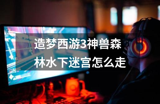 造梦西游3神兽森林水下迷宫怎么走-第1张-游戏信息-龙启网