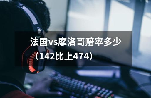 法国vs摩洛哥赔率多少(1.42比上4.74)-第1张-游戏信息-龙启网