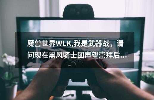 魔兽世界WLK,我是武器战,请问现在黑风骑士团声望崇拜后,我下一个应该穿哪个声望战袍去打副本-第1张-游戏信息-龙启网