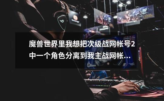 魔兽世界里我想把次级战网帐号2中一个角色分离到我主战网帐号1中，这个角色会不会有我主帐号上的成就坐骑-第1张-游戏信息-龙启网