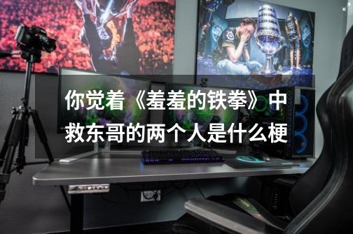 你觉着《羞羞的铁拳》中救东哥的两个人是什么梗-第1张-游戏信息-龙启网