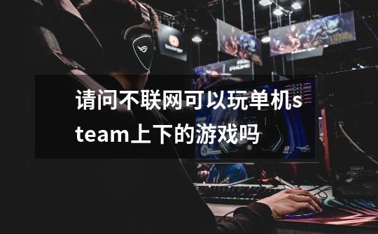 请问不联网可以玩单机steam上下的游戏吗-第1张-游戏信息-龙启网