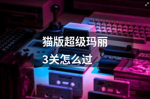 猫版超级玛丽3关怎么过-第1张-游戏信息-龙启网