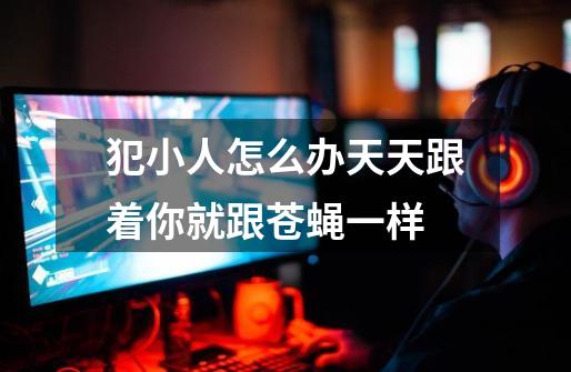 犯小人怎么办天天跟着你就跟苍蝇一样-第1张-游戏信息-龙启网