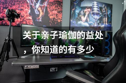 关于亲子瑜伽的益处,你知道的有多少-第1张-游戏信息-龙启网