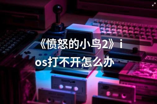《愤怒的小鸟2》ios打不开怎么办-第1张-游戏信息-龙启网