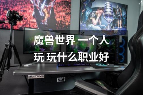 魔兽世界 一个人玩 玩什么职业好-第1张-游戏信息-龙启网