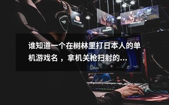 谁知道一个在树林里打日本人的单机游戏名 ，拿机关枪扫射的那种-第1张-游戏信息-龙启网