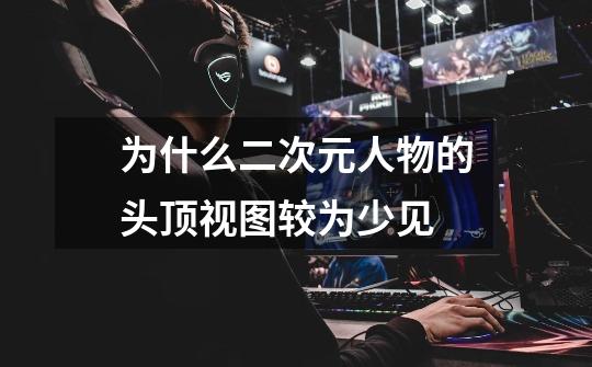 为什么二次元人物的头顶视图较为少见-第1张-游戏信息-龙启网