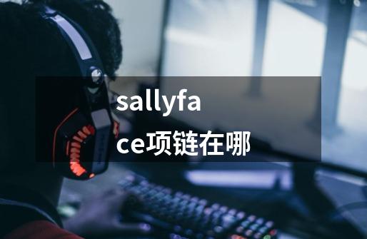 sallyface项链在哪-第1张-游戏信息-龙启网