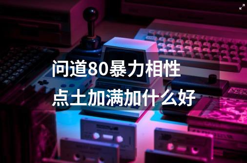 问道80暴力相性点土加满加什么好-第1张-游戏信息-龙启网