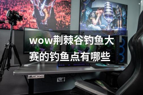 wow荆棘谷钓鱼大赛的钓鱼点有哪些-第1张-游戏信息-龙启网