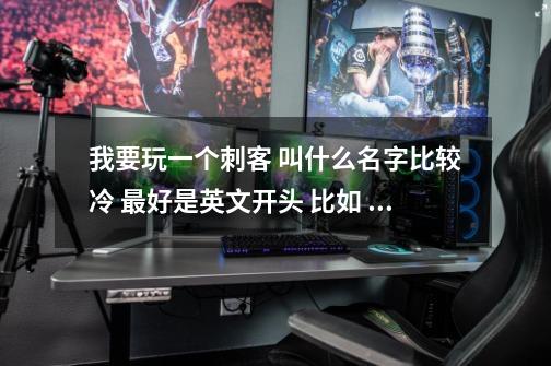 我要玩一个刺客 叫什么名字比较冷 最好是英文开头 比如 英文加一点东西在中文-第1张-游戏信息-龙启网