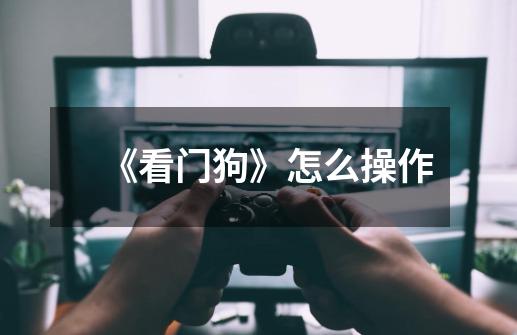 《看门狗》怎么操作-第1张-游戏信息-龙启网