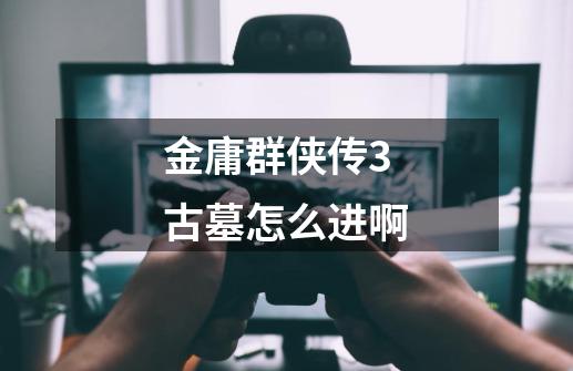 金庸群侠传3 古墓怎么进啊-第1张-游戏信息-龙启网