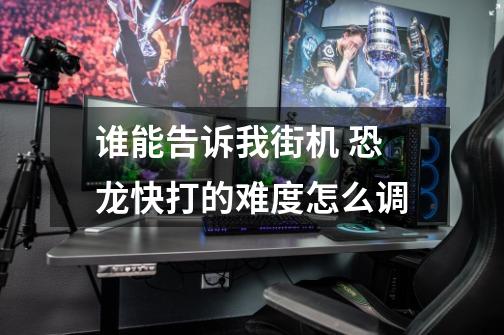 谁能告诉我街机 恐龙快打的难度怎么调....-第1张-游戏信息-龙启网