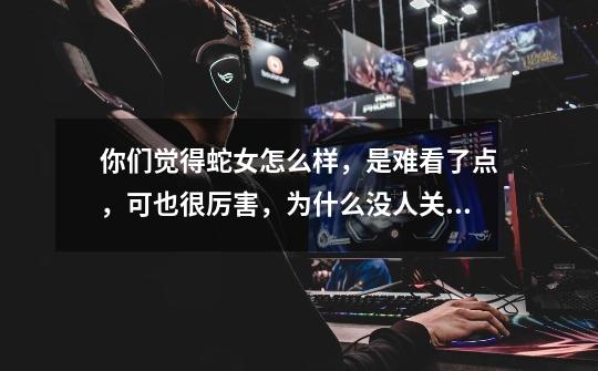 你们觉得蛇女怎么样,是难看了点,可也很厉害,为什么没人关注一下这个法师呢,,为什么冷门呢,顺便问一-第1张-游戏信息-龙启网
