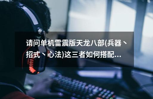 请问单机雷震版天龙八部(兵器丶招式丶心法)这三者如何搭配才发挥最大威力-第1张-游戏信息-龙启网