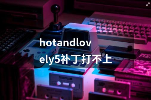 hotandlovely5补丁打不上-第1张-游戏信息-龙启网