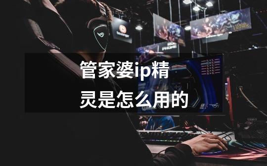 管家婆ip精灵是怎么用的-第1张-游戏信息-龙启网