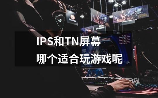 IPS和TN屏幕哪个适合玩游戏呢-第1张-游戏信息-龙启网