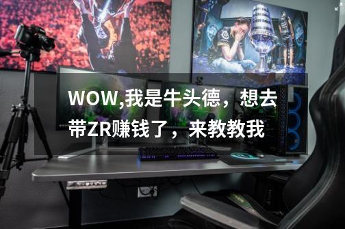 WOW,我是牛头德,想去带ZR赚钱了,来教教我-第1张-游戏信息-龙启网