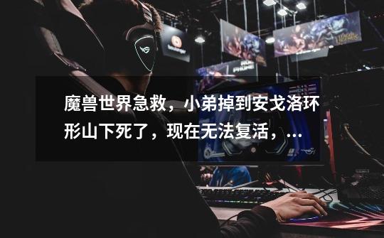 魔兽世界急救，小弟掉到安戈洛环形山下死了，现在无法复活，高手告知墓地在什么地方-第1张-游戏信息-龙启网